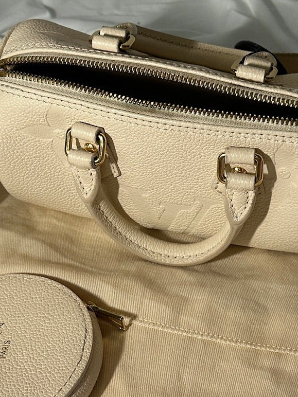 Louis Vuitton Empreinte Cream Papillon BB