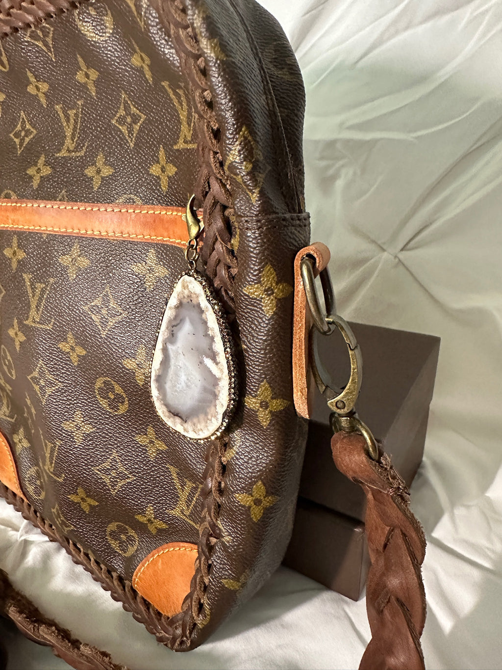 Louis Vuitton Danube GM, Vintage Boho enhanced bohemian-style
