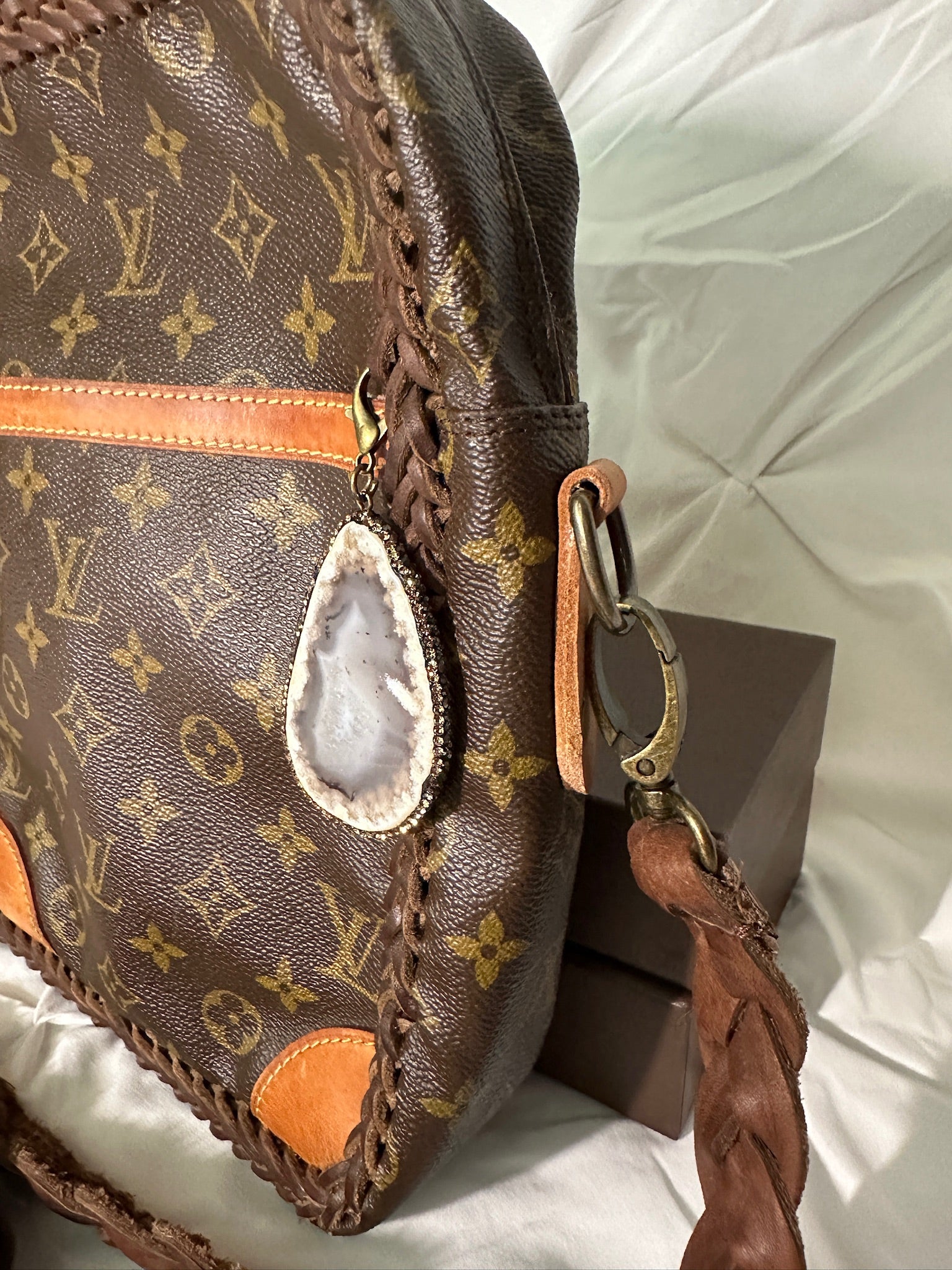 Louis Vuitton Danube GM, Vintage Boho enhanced bohemian-style