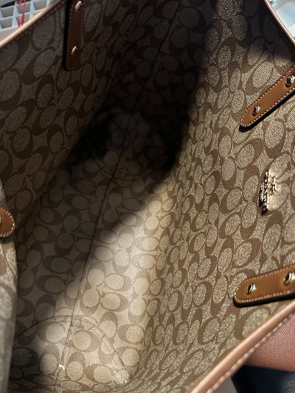 Coach City Tote Reversible Set