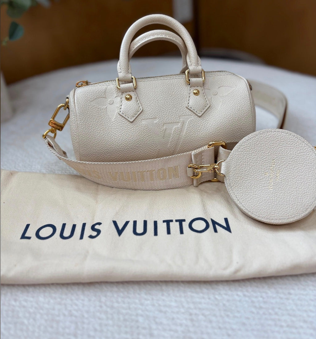 Louis Vuitton Empreinte Cream Papillon BB