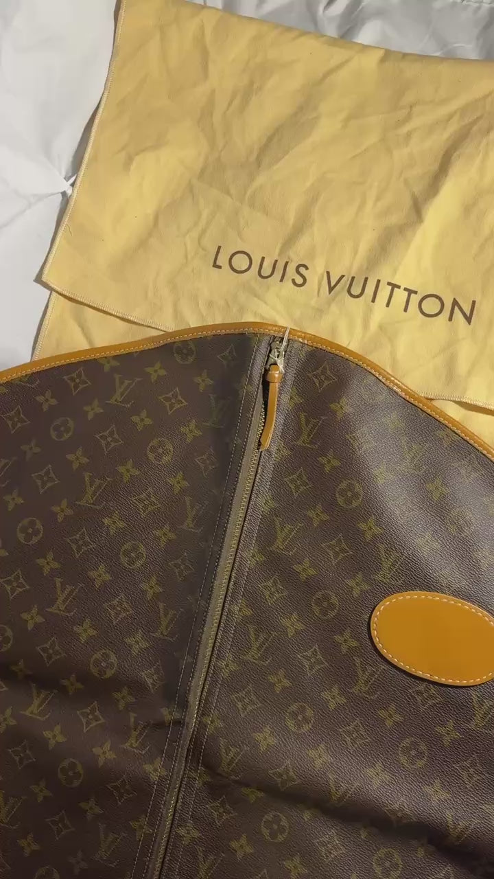 Rare Vintage Louis Vuitton Garment Bag